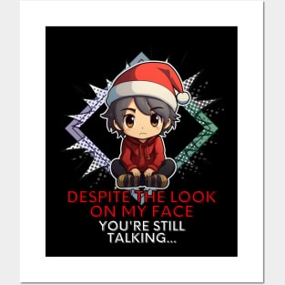 Sarcastic Christmas Quote Posters and Art